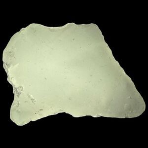 Opalescent‎ Layered Milk Glass Tipped Art Glass Cullet Glowing Manganese #4GX273